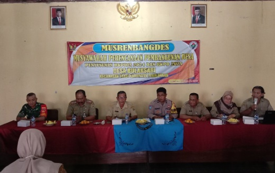 MUSRENBANGDES Desa Bulaksari Tahun 2023