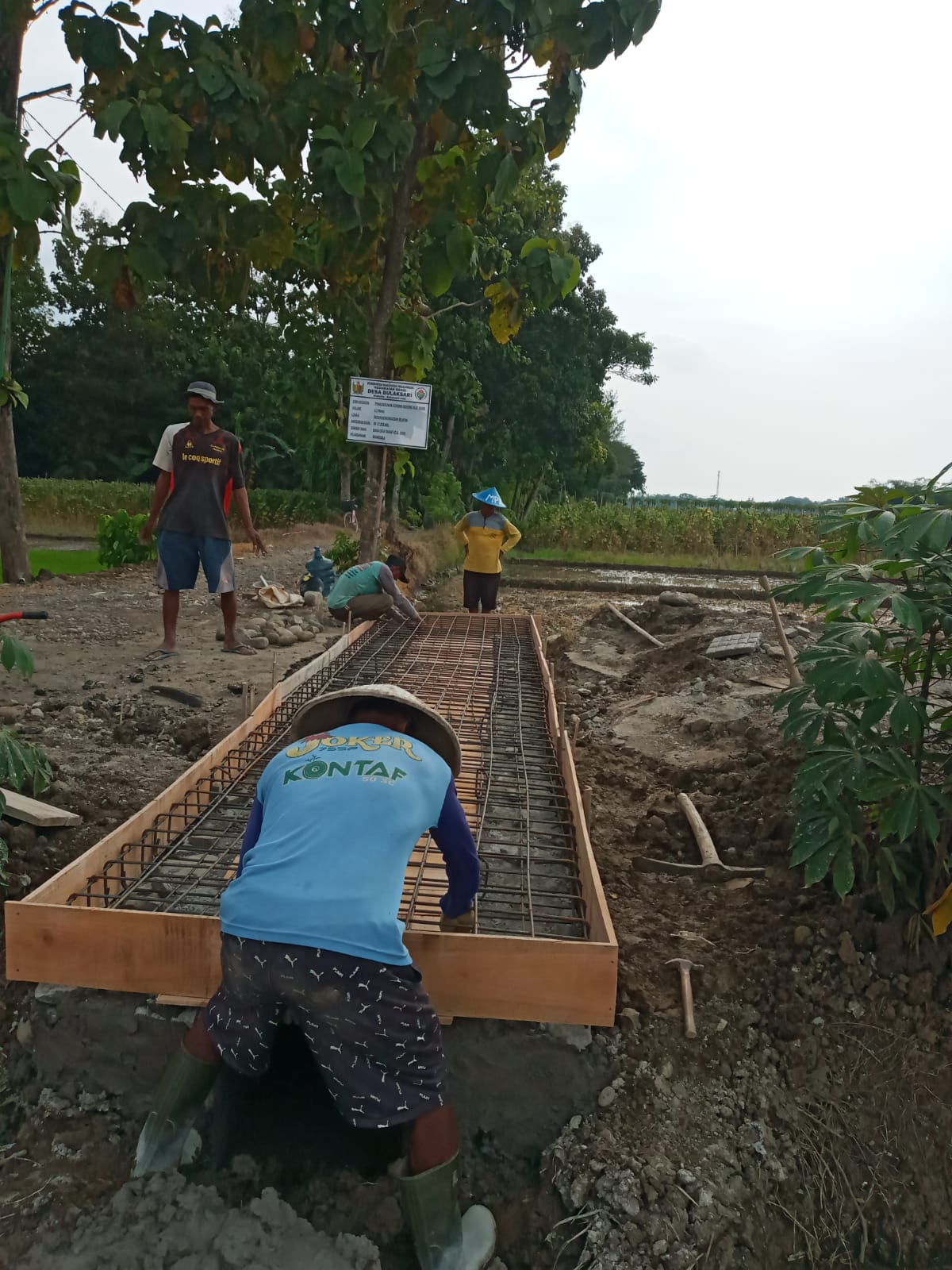 Foto Pembangunan 50%