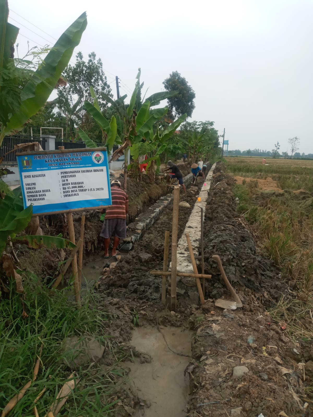 Foto Pembangunan 50%